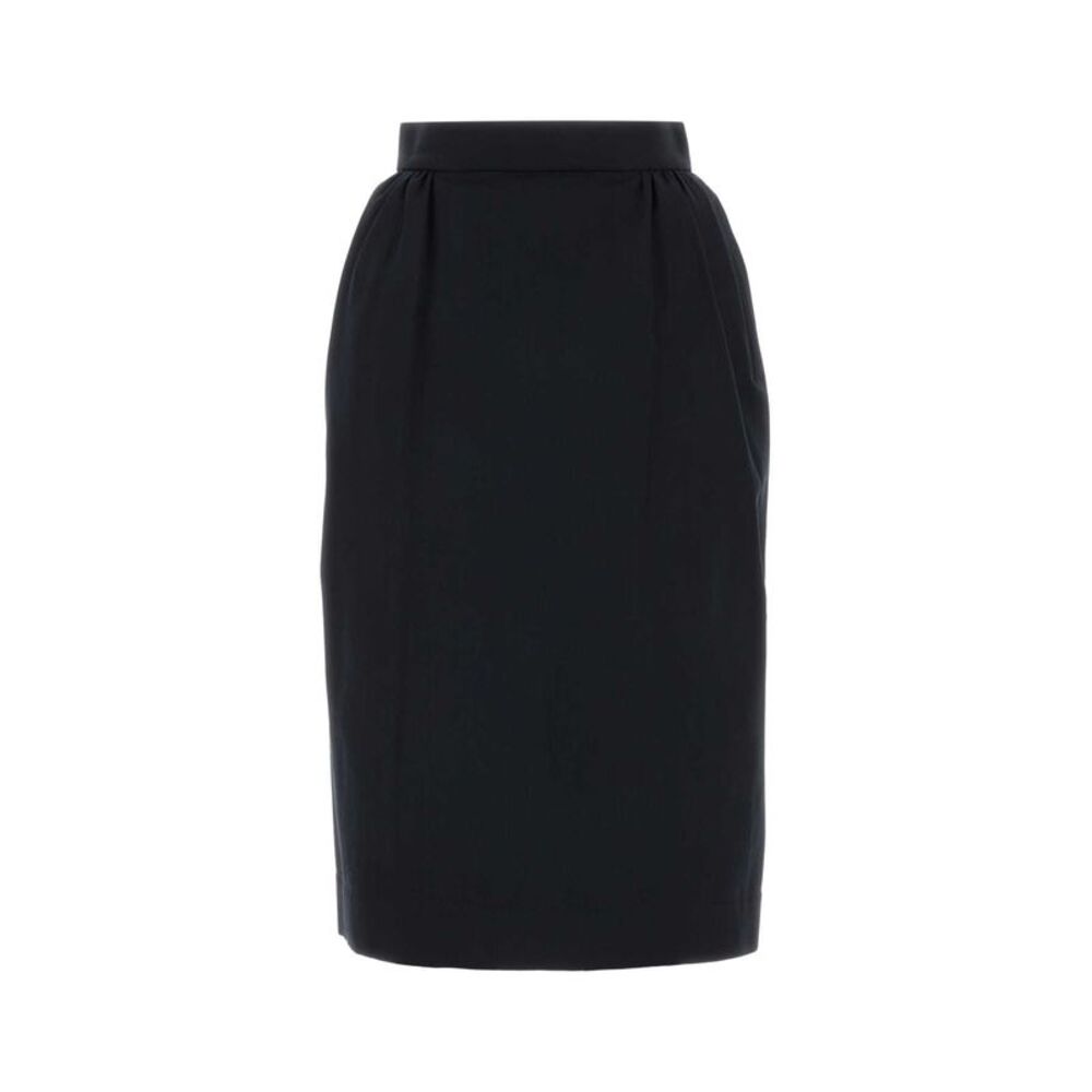 Vivienne Westwood Women Midnight Blue Cotton Blend Skirt